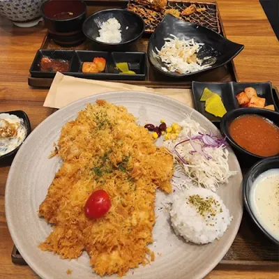 안심·등심 모듬 일본식 돈까스 정식
