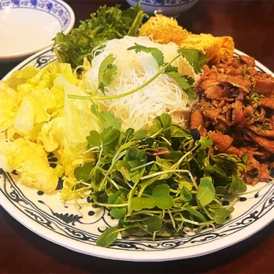 정통 베트남 분짜 (구운 돼지·쌀국수)
