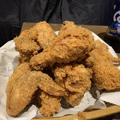 누룽지 옛날 통닭 + 생맥주 세트