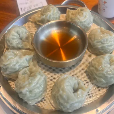 냠냠 고기만두 한판 !