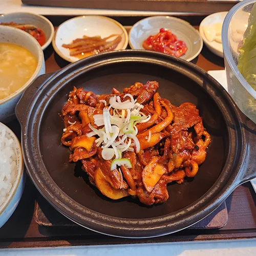 카무카무 양념 닭갈비 + 막걸리 세트