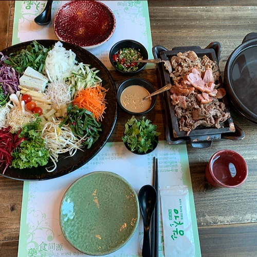 명가 산채 비빔밥